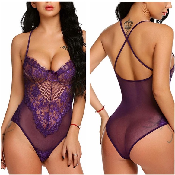 completely sheer bodysuit